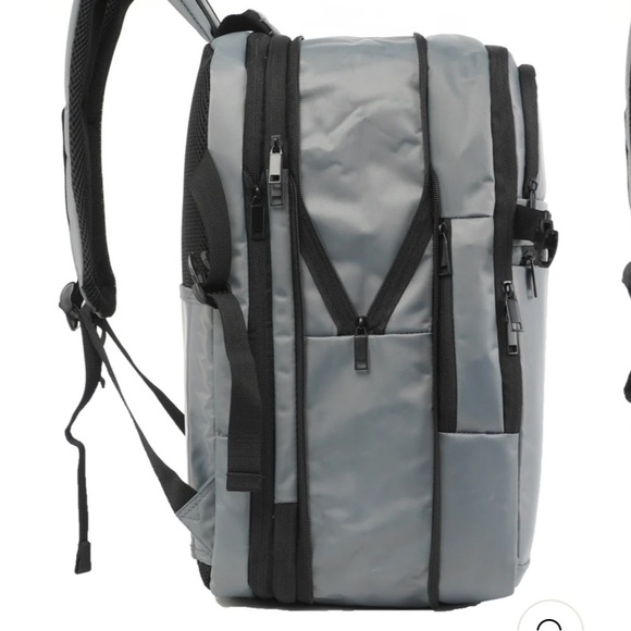 Duchamp London expandable, travel backpack, suitcase, Black, new main image 6